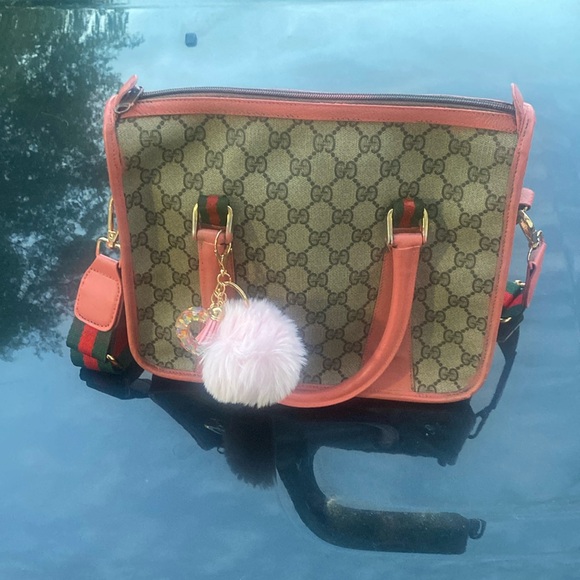 Gucci custom pink color vintage handbag - Picture 1 of 10